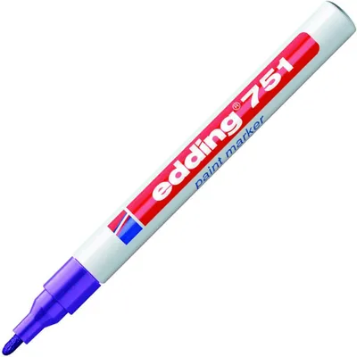 Obrázek produktu pro Popisovač lakový EDDING 751 fialový 1-2mm