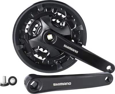 Produktbild von Shimano Kurbelgarnitur Kettenrad FCMT101 170mm 22/32/44 Zähne Kettenring Vierkant