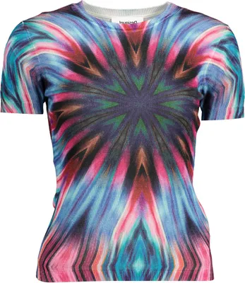 Produktbild von Desigual Laia gemustertes Damen-T-Shirt XL