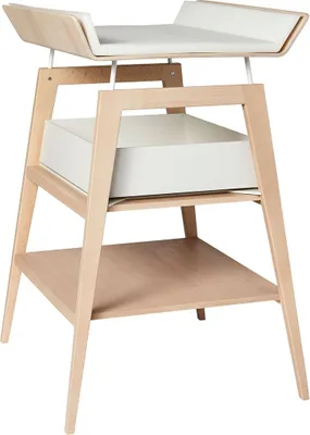 Produktbild von Leander Schublade für Linea Wickeltisch Weiß 55 cm x 46,5 cm x 12 cm