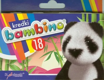 Obrázok produktu pre Kredki Bambino świecowe 18 kolorów