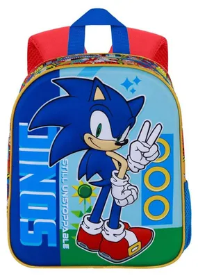 Obrázok produktu pre Batoh Sonic The Hedgehog 3D, 31 cm