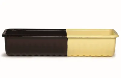 Image de Riess Edition Sarah Wiener Moule à dos de chevreuil Chocolat/Vanille 30x10x6,5cm Émail