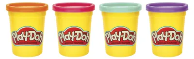 Produktbild von Play-Doh 4er-Farbenpack Sweet, Kneten