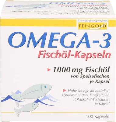 Image de Gélules d'huile de poisson Oméga 3, 100 gélules