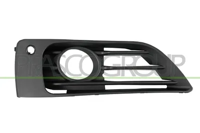 Produktbild von PRASCO Lüftungsgitter Grill Stoßfänger für BMW 2 Active Tourer (F45) mit Loch/Löchern für Einparkhilfe Schwarz