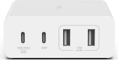 Produktbild von Belkin WCH010VFWH, Drinnen, AC, 2 m, Weiß