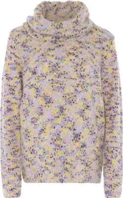 Image de Pull TANUNA pour femmes - blanc laine multicolore, XS/S