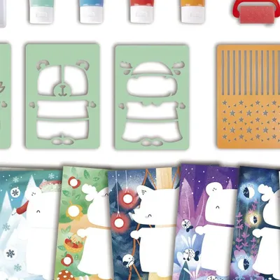 Produktbild von Hape E1067, Guss-/Mal-Set für Kinder, 2 Jahr(e), Mehrfarbig, 24 Stück(e)
