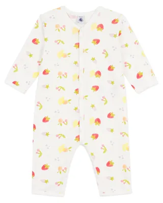 Productafbeelding van Pe Bateau nachtkleding voor baby's, meisjes, kleur: marshmallow/meerkleurig, maat 98