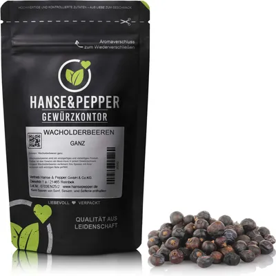 Produktbild von 250g Wacholderbeeren - ganz