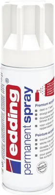 Produktbild von Edding 5200 | Permanentspray Premium Acryllack Verkehrsweiss matt