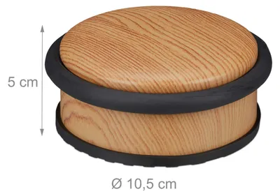 Obrázok produktu pre Zarážka na dvere RD0630 10,5 cm, svetlé drevo