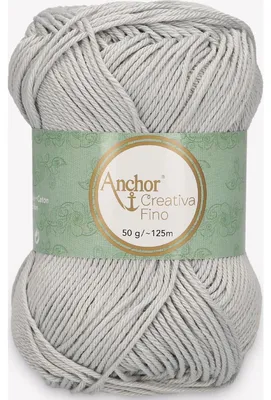 Immagine prodotto di Anchor Creativa Fino – filato di cotone per uncinetto (colore 00398)