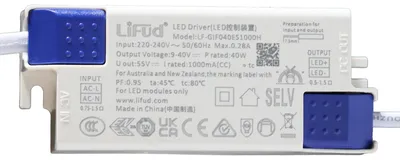 Produktbild von LED-Einbaustrahler, 36W / 595x595 mm / SMD / 4000K / Weiß / UGR16 - PL122