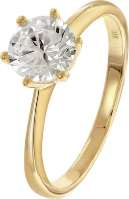 GLIZZ GL8790 Damenring Gold 333/8K mit Zirkonia 1