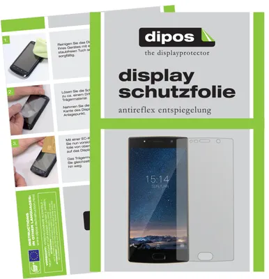 Produktbild von 2x Schutzfolie für Doogee BL7000 matt Displayschutzfolie Folie Display Schutz