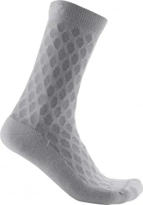 Zdjęcie produktu dla Klasyczne skarpetki kolarskie CASTELLI - SFIDA 13 LADY WINTER - Szare S-M