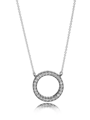 Produktbild von Pandora Funkelnder Kreis Halskette 590514CZ-45 Damenhalskette