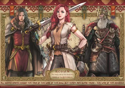 Produktbild von Trefl Puzzle Der Herr der Ringe Krieg der Rohirrim 1000 Teile Fantasy