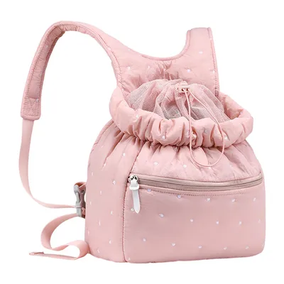 Produktbild von Katzentragetasche mit Sicherheitsleine Hundetasche für Kleine Hunde Hundetragetasche Fronttasche, Atmungsaktiv Leicht