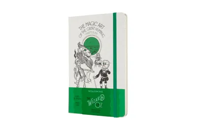 Produktbild von Moleskine Notizbuch Der Zauberer von Oz - Groß (13x21) - mit festem Stoffeinband - 70g-Papier