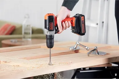 Zdjęcie produktu dla Black & Decker Akku-Bohrschrauber 18V 1,5Ah