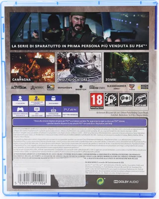 Zdjęcie produktu dla Activision Blizzard Call of Duty: Black Ops Cold War - Standard Edition, PS4, PlayStation 4, Tryb multiplayer, od 17 lat