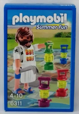 Produktbild von PLAYMOBIL 6311 Summerfun BBQ Chef mit Brettspiel