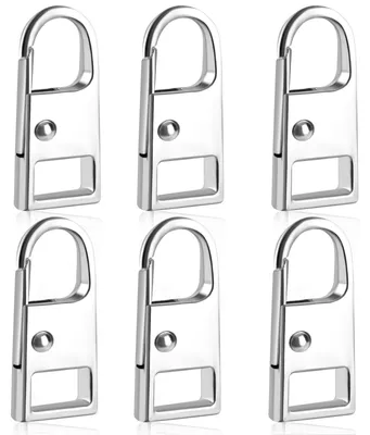 Productafbeelding van Set van 6 metalen ritskappen voor vervanging