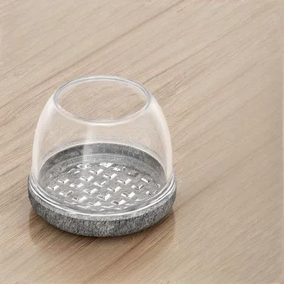 Image de Embouts de protection en silicone pour chaises, transparents, diamètre 30-40 mm, sols durs