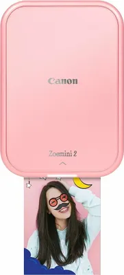 Produktbild von Canon Zoemini 2, ZINK (Zero ink), 313 x 500 DPI, 2" x 3" (5x7.6 cm), Randloser Druck, Bluetooth, Direktdruck