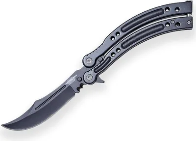 Productafbeelding van JOKER JKR0537 JKR BUTTERFLY Counter Strike Go - vouwmes "vlinder" - 10 cm, aluminium, met nylon foedraal