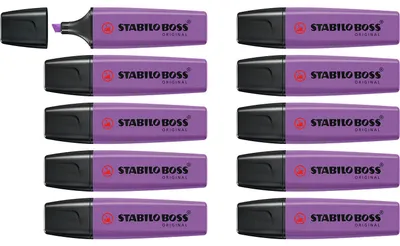 Immagine prodotto di STABILO BOSS ORIGINAL evidenziatore 1 pz Punta smussata Viola