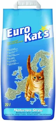 Obrázok produktu pre Podstielka pre mačky EUROKAT'S, 20 litrov