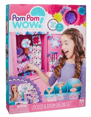 Produktbild von TM Toys Pom Pom Wow Locker & Room Decor Set 48538 Bommeln Basteln Wolle Raumdeko