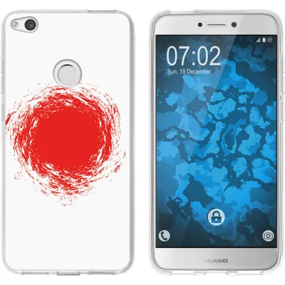 Produktbild von PhoneNatic Case kompatibel mit Huawei P8 Lite 2017 Silikon-Hülle WM Japan M7