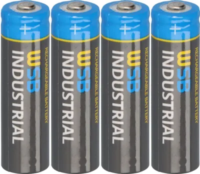 Produktbild von 4x WSB Industrial IFR 14500 AA Solar Akku LiFePO4 3,2V 600mAh