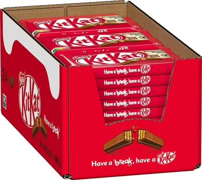 Produktbild von KIOSK BOX - Kit Kat ROT 24x 41,5g