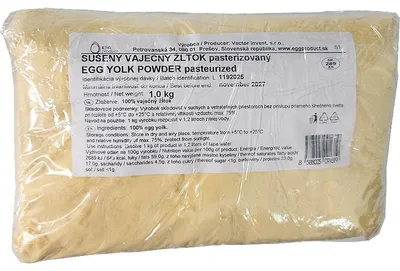 Immagine prodotto di Tuorlo d'uovo essiccato - 1 kg