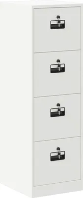 Immagine prodotto di Armadio per File con cassetto 2 pcs Bianco 44 x 50 x 139 cm