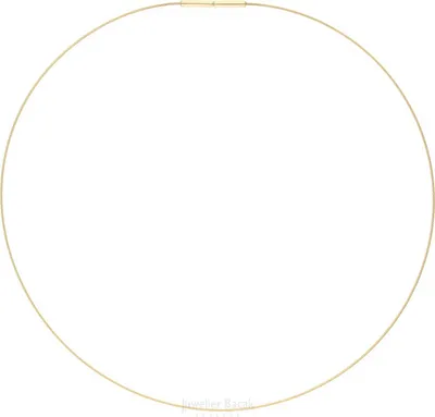 Produktbild von Boccia Stahlseil-Collier 0802-0242 vergoldet