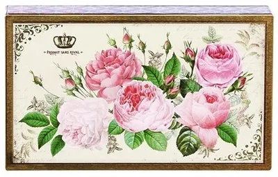 Imagen del producto de Meander, maceta decorativa para rosas, color rosa, 14,8 x 11,2 x 4 cm