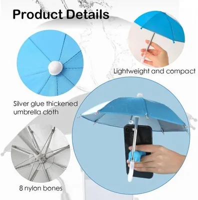Image de 2 petits parasols de plage pour téléphone portable