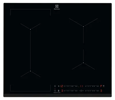 Zdjęcie produktu dla Electrolux CIL63443, Czarny, Wbudowany, 60 cm, Płyta indukcyjna strefowa, Szkło ceramiczne, 4 stref(y)