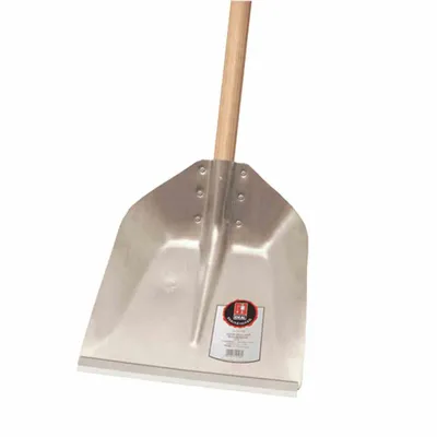 Produktbild von Hallenser Randschaufel FAVORIT Gr.9 380x380mm Aluminiumblech IDEAL