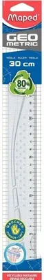 Image de Maped 254330 Maped Règle plate Geometric, 300 mm, pour gauchers