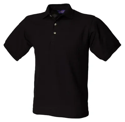Produktbild von Henbury - "Ultimate" Poloshirt für Herren LT1018 (XL) (Schwarz)