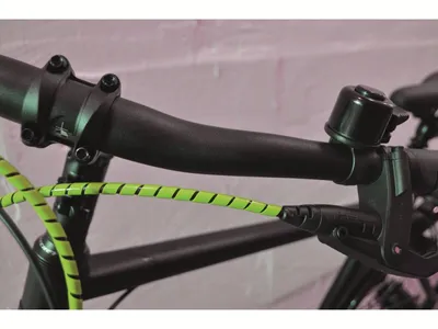 Produktbild von FILMER Fahrrad Bremskabelschutz 42312, gelb, 2 m