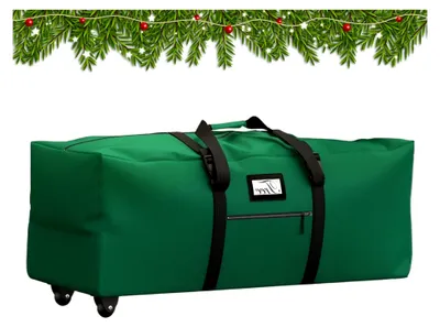 Produktbild von Weihnachtsbaum Aufbewahrungstasche mit Rädern für Weihnachtsdekoration